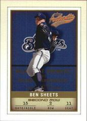 Ben Sheets Baseball Cards 2002 Fleer Authentix Prices