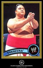 Yokozuna [Gold] Wrestling Cards 2011 Topps WWE Prices