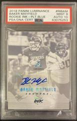 Baker Mayfield [Red] #RI-BAM Football Cards 2018 Panini Luminance Rookie Ink Autographs Prices