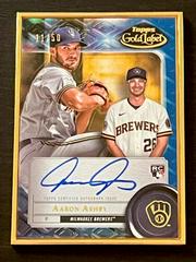 Aaron Ashby [Blue] #FA-AA Baseball Cards 2022 Topps Gold Label Framed Autographs Prices