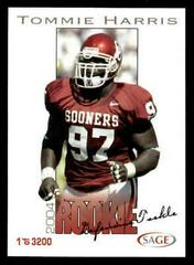 Tommie Harris Football Cards 2004 Sage Prices