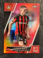 Florian Wirtz [Red Refractor] Soccer Cards 2021 Topps Chrome Bundesliga Prices