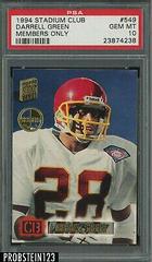 Darrell Green [Members Only] #549 Football Cards 1994 Stadium Club Prices