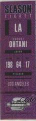 Shohei Ohtani [Purple Mojo] #9 Baseball Cards 2018 Panini Chronicles Contenders Optic Prices