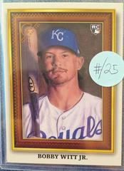 Bobby Witt Jr. [Orange] Baseball Cards 2022 Topps Gallery Portrait Prices