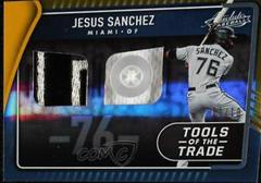Jesus Sanchez [Spectrum Gold] Baseball Cards 2022 Panini Absolute Tools of the Trade 2 Swatch Prices