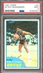 M. Ray Richardson #27 Basketball Cards 1981 Topps Prices