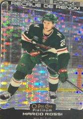 Marco Rossi [Seismic Gold] #208 Hockey Cards 2022 O-Pee-Chee Platinum Prices