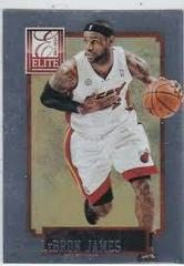Lebron James #110 Basketball Cards 2013 Panini Elite Prices