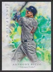 Anthony Rizzo Baseball Cards 2017 Topps Inception Prices