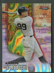 Aaron Judge [Gold Lava Refractor] #4 Baseball Cards 2021 Bowman’s Best Prices