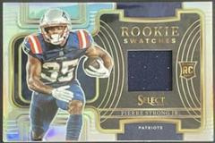Pierre Strong Jr. #RSW-24 Football Cards 2022 Panini Select Rookie Swatches Prices