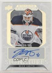 Mike Smith #SOS-MS Hockey Cards 2021 Upper Deck Ovation Standing Signatures Prices