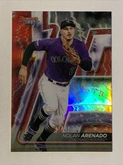 Nolan Arenado [Red Refractor] Baseball Cards 2020 Bowman's Best Prices