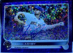 Aaron Ashby [Purple Speckle] #RA-AA Baseball Cards 2022 Topps Chrome Rookie Autographs Prices