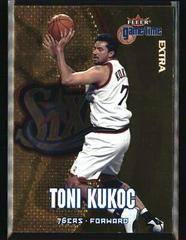 Toni Kukoc [Extra] Basketball Cards 2000 Fleer Game Time Prices
