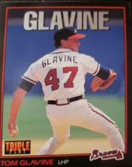Tom Glavine Baseball Cards 1993 Panini Donruss Triple Play Prices