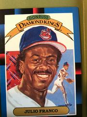 Julio Franco Baseball Cards 1987 Donruss Diamond Kings Prices