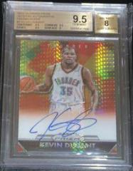 Kevin Durant #KDR Basketball Cards 2015 Panini Prizm Autographs Prices