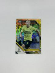 Erling Haaland [Gold Mini Diamond Refractor] Soccer Cards 2021 Topps Chrome UEFA Champions League Prices