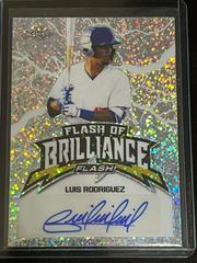 Luis Rodriguez #FB-LR1 Baseball Cards 2020 Leaf Flash of Brilliance Autographs Prices