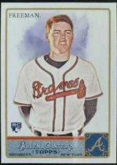 Freddie Freeman [Glossy] Baseball Cards 2011 Topps Allen & Ginter Prices