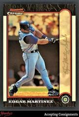 Edgar Martinez [Refractor] #241 Baseball Cards 1999 Bowman Chrome Gold Prices