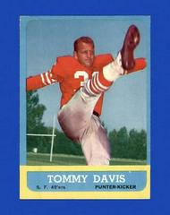 Tommy Davis #138 Football Cards 1963 Topps Prices