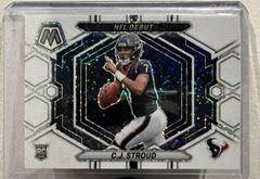 C. J. Stroud [White Sparkle] #ND-3 Football Cards 2023 Panini Mosaic NFL Debut Prices