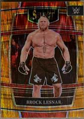 Brock Lesnar [Orange Flash] Wrestling Cards 2022 Panini Select WWE Prices