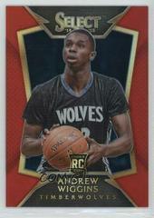 Andrew Wiggins [Red Prizm] Basketball Cards 2014 Panini Select Prices