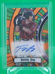 Tommy Troy [Orange] #BG-13 Baseball Cards 2023 Bowman Draft Glass Prices
