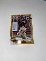 Fernando Tatis Jr. [Gold] #87 Baseball Cards 2021 Bowman Prices