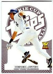 Derek Jeter #100 Baseball Cards 2005 Topps Rookie Cup Prices