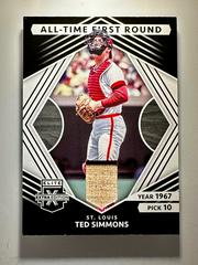 Ted Simmons Baseball Cards 2022 Panini Elite Extra Edition All Time First Round Materials Prices