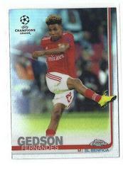 Gedson Fernandes [Refractor] Soccer Cards 2018 Topps Chrome UEFA Champions League Prices