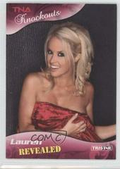Lauren #95 Wrestling Cards 2009 TriStar TNA Knockouts Prices