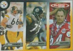 Alan Faneca, Marvel Smith, Jeff Hartings [Silver] Football Cards 2005 Topps Total Prices