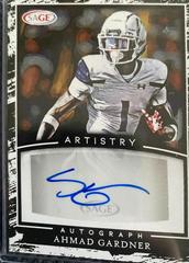 Ahmad Gardner #A-AG Football Cards 2022 Sage Hit Artistry Artistry Autographs Prices