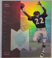 Duane Starks [Spectrum] #330 Football Cards 1998 Spx Finite Prices