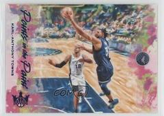 Karl Anthony Towns [Sapphire] #1 Basketball Cards 2019 Panini Court Kings Points in the Paint Prices