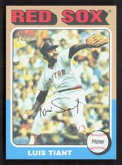 Luis Tiant #OB-31 Baseball Cards 2024 Topps Heritage Oversized 1975 Box Loader Prices