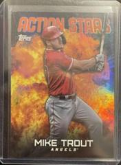 Mike Trout [Red] #AS-29 Baseball Cards 2023 Topps Update Action Stars Prices