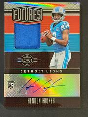Hendon Hooker #FAPS-20 Football Cards 2023 Panini Legacy Futures Patch Autographs Prices