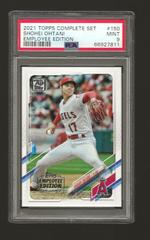 Shohei Ohtani [Employee Edition] #150 Baseball Cards 2021 Topps Prices