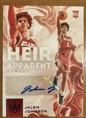 Jalen Williams [Pink] #HA-JW Basketball Cards 2022 Panini Court Kings Heir Apparent Prices