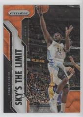 Kenneth Faried [Orange Wave Prizm] Basketball Cards 2016 Panini Prizm Sky's the Limit Prices