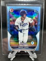 Brock Jones [Sky Blue] Baseball Cards 2023 Bowman 1st Edition Prices