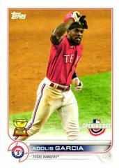 Adolis Garcia #135 Baseball Cards 2022 Topps Opening Day Prices