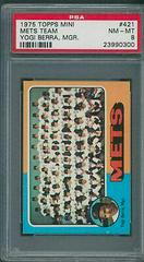 Mets Team [Yogi Berra, Mgr.] Baseball Cards 1975 Topps Mini Prices